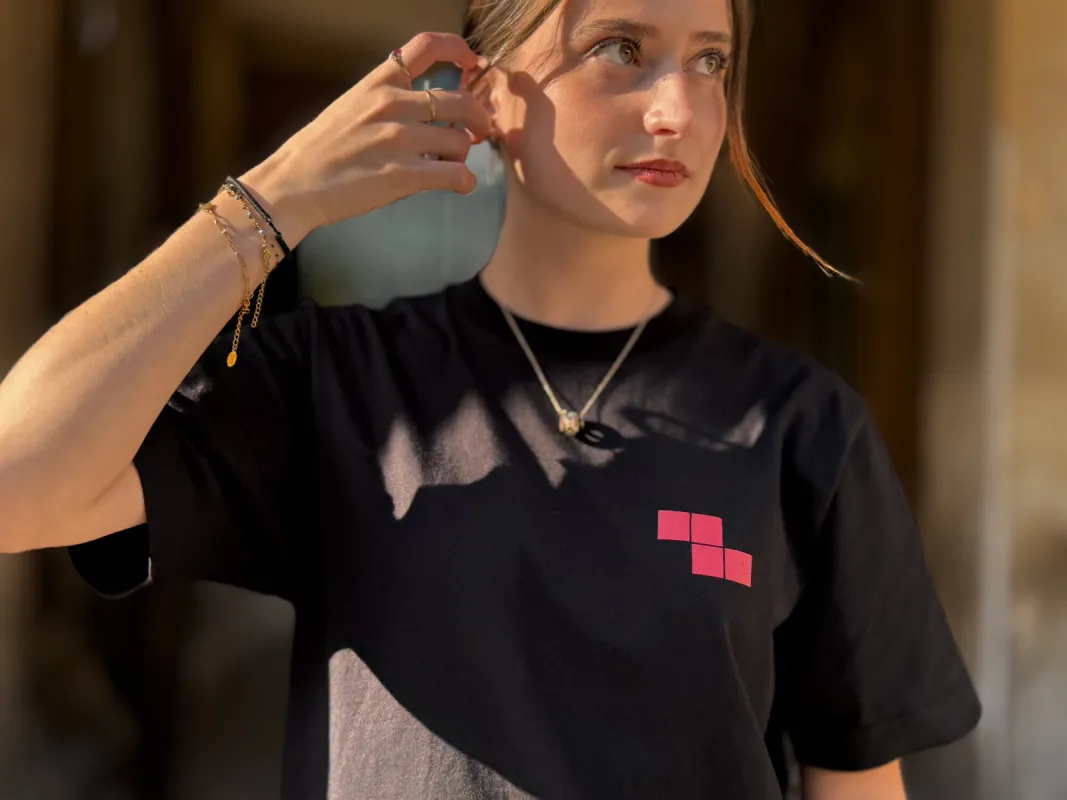 Vue 6 – Photo T-shirt La Poste Tetris 