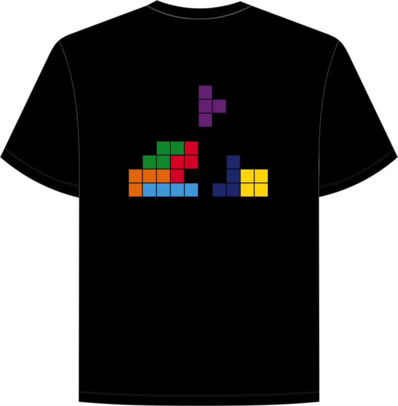 Vue 1 – T-shirt La Poste Tetris 