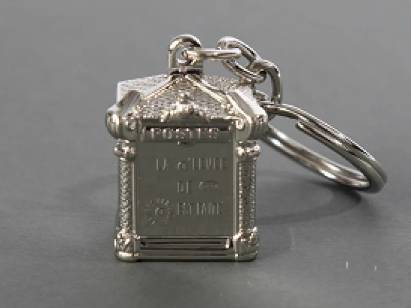 Vue 1 – Porte clefs boîte aux lettres 1905