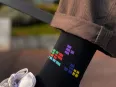 Vue 3 – Chaussettes La Poste Tetris